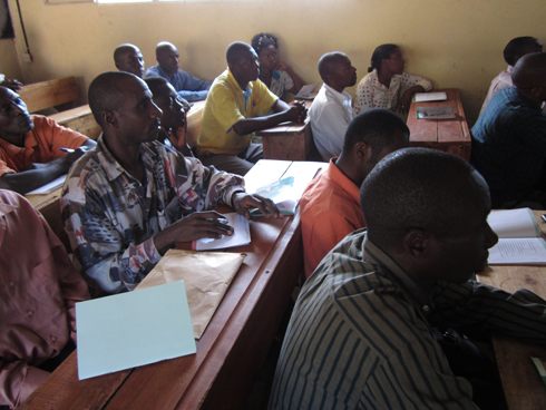 Abitabiriye amahugurwa ku mihindagurikire y