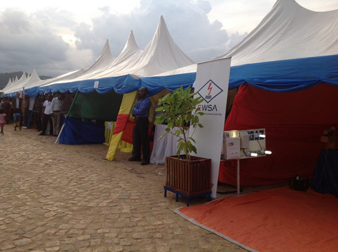 Abafatanyabikorwa b'akarere ka Nyamagabe baboneyeho umwwanya wo kumurikira abaturage ibyo bakorera mu karere kabo.