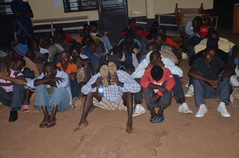 Bose uko ari 49 bafatiwe mu mukwabu mu karere ka Rusizi.