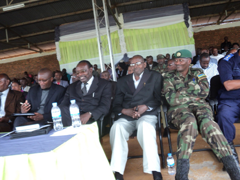 Minisitiri Kanimba yari umushyitsi mukuru muri iyo mihango.