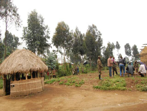 Agace kegereye Kibumba karindwa n'ingabo za M23.