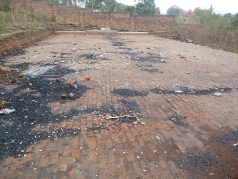 Ahahoze urusengero rw'abakongomani bavuga ikinyarwanda rwatwitswe.