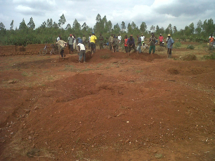 Ahazubakwa ayo mazu hatunganwa n'ingabo n'abaturage.