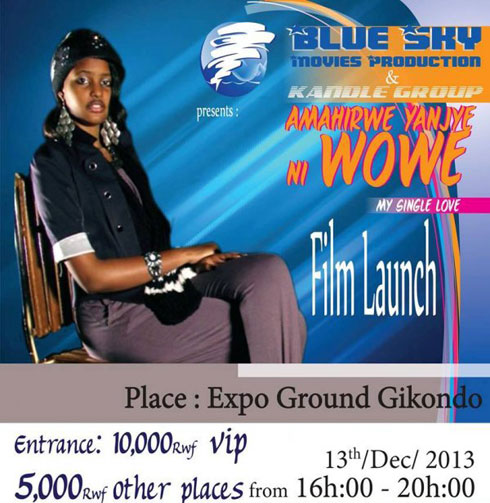 Amahirwe yanjye ni wowe launch.