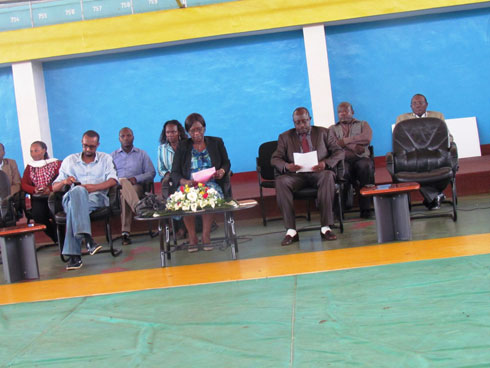 Amarushanwa yo ku rwego rw'igihugu yitabiriwe n'abayobozi batandukanye barimo n'abo muri MINALOC yayateguye.