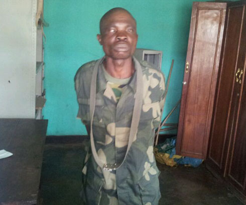 Sergent majoro Kusakana.