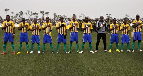 Amavubi ati ishema ry'u Rwanda turifite ku mutima