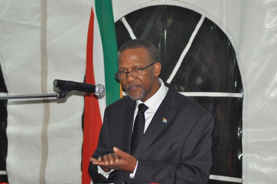 Mu ijambo yavuze, Ambasaderi Twala yagarutse ku mubano Afurika y'Epfo ifitanye n'u Rwanda.