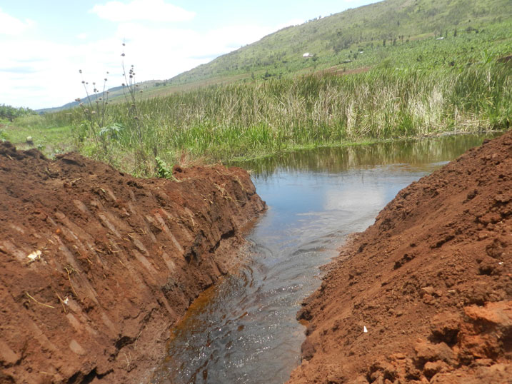 Aya ni yo mazi azagomerwa akajya yifashishwa mu buhinzi bwo kuhira.