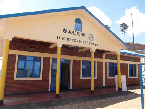 Babashije kwiyubakira inyubako umurenge SACCO ukoreramo.