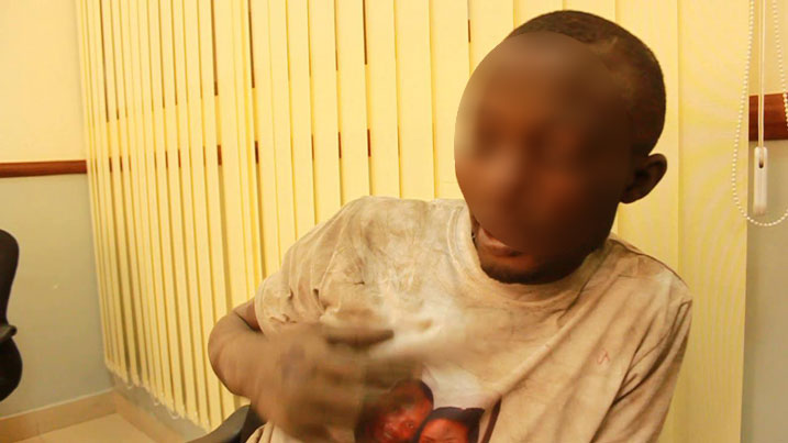 Bahati ageze mu Rwanda avuga ibyamubayeho.