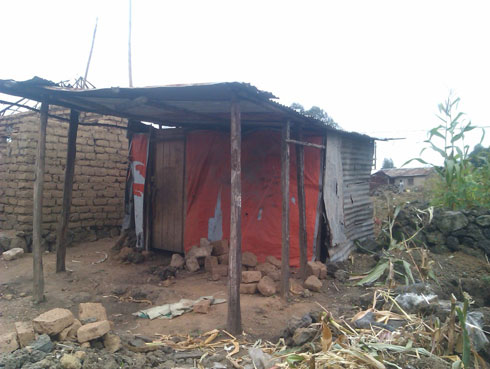 Bamwe barubaka bakananirwa kuzirangiza kubera uburyo igitaka gihenda.