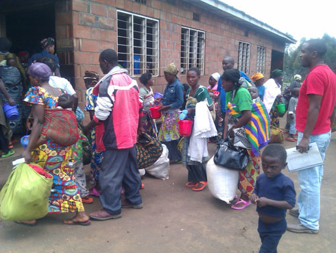 Kuri uyu wa 04/10/2013, Abanyarwanda 130 bagarutse mu gihugu cyabo nyuma y