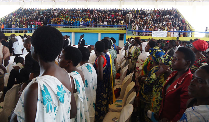 Bamwe mu bahagarariye amashyirahamwe y'ababana na virusi itera SIDA mu isabukuru ya RRP+.