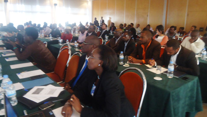 Bamwe mu bahagarariye imiryango itagengwa na Leta mu Rwanda.