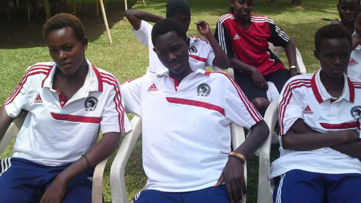 Bamwe mu bakinnyi bagize ikipe y