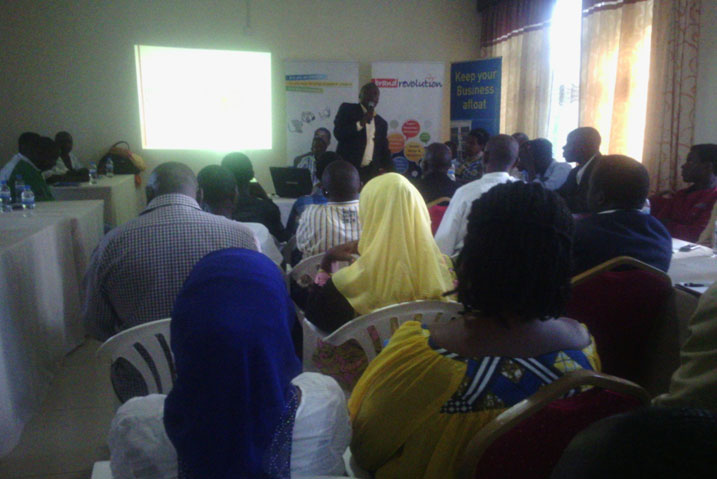 Bamwe mu bari mu mahugurwa arebana n