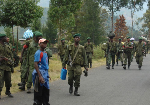 Bamwe mu barwanyi ba FDLR bivanze n