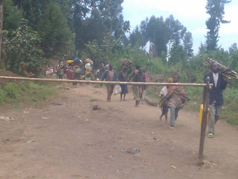 Bamwe mu bayobozi b'inzego z'ibanze mu Rwanda bajya muri Congo baciye inzira zitazwi.