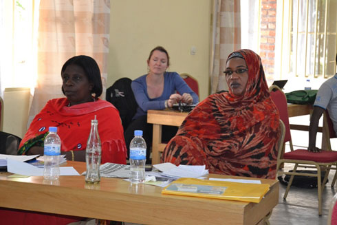 Bamwe mu bitabiriye aya mahugurwa.