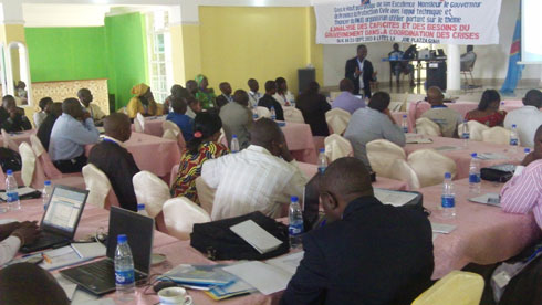 Bamwe mu bitabiriye inama itegura igenamigamba muri Kivu y