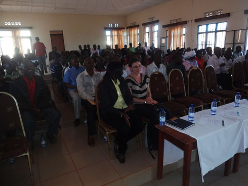 Bamwe mu bitabiriye inkera y