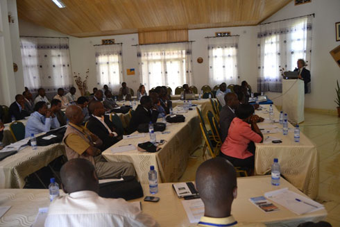 Bamwe mu bitabiriye iyi nama.