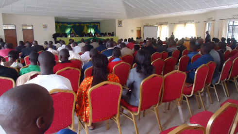 Bamwe mu Banyaburera bitabiriye umuhango wo kwishira iryo shimwe.