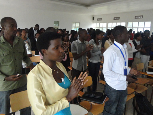 Bamwe mu banyeshuri n