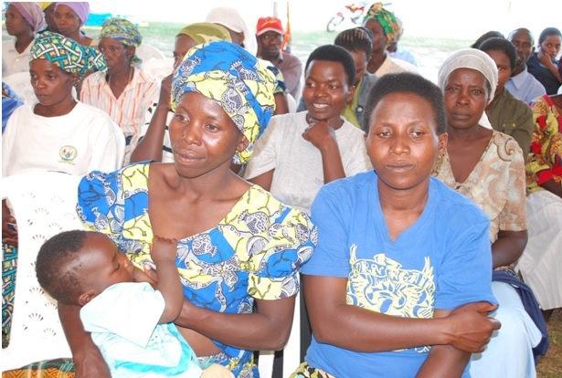 Bamwe mu bari bitabiriye uwo mugoroba w'ababyeyi.