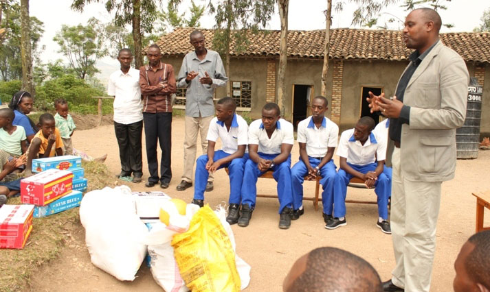 Bavuga ko bashimishwa n'uko bakiriwe n'Abanyarwanda baje basanga.