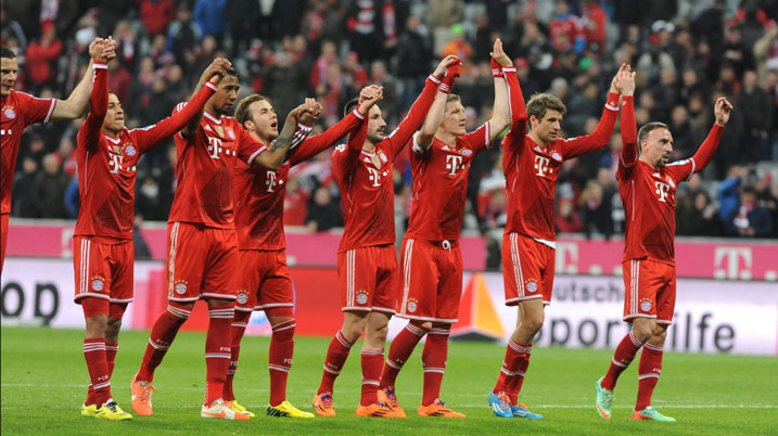 Bayern Munich yerekeje muri ½ cy