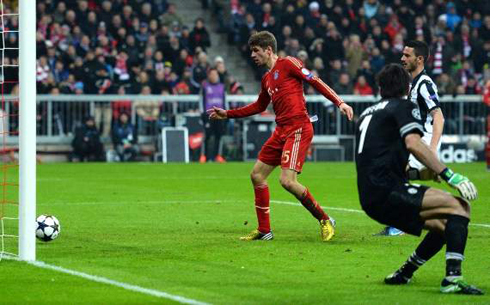 Bayern yatsinze igitego ku munota wa mbere.