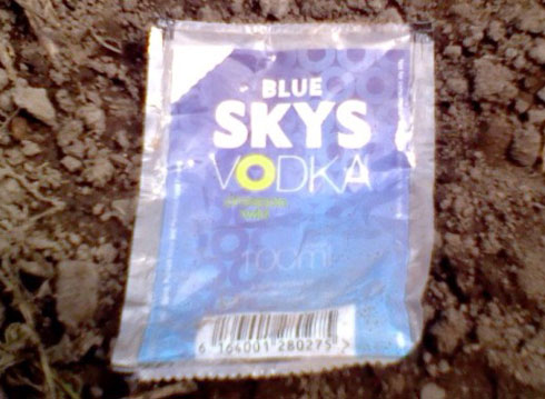 Blue Skys iza mu gashashi. Ntiyemewe gucuruzwa kuko ifatwa nk