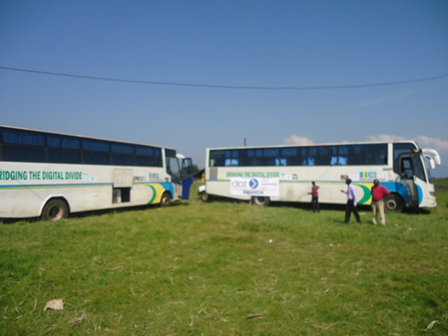 Bus zigishirizwamo ikoranabuhanga (mudasobwa) zari zahasesekaye.