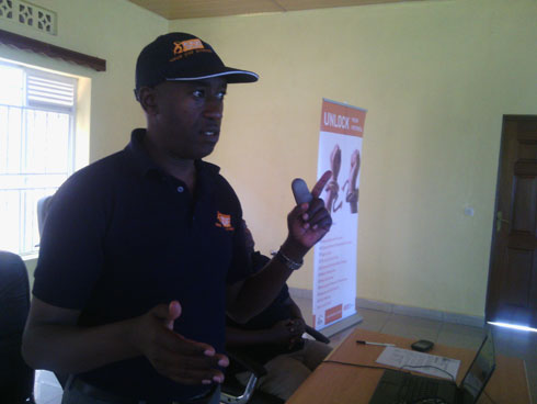 Byandaga Livingstone, umuyobozi wa SDF.