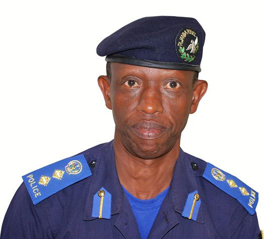 Chief Supertendent Hubert Gashagaza, umuvugizi wa Polisi y