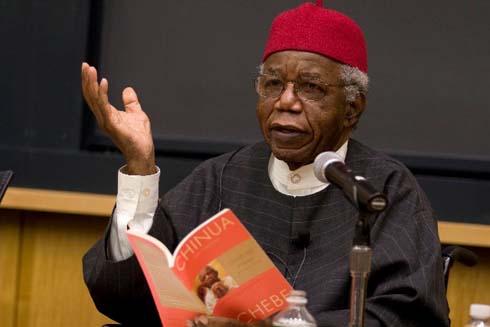 Chinua Achebe.