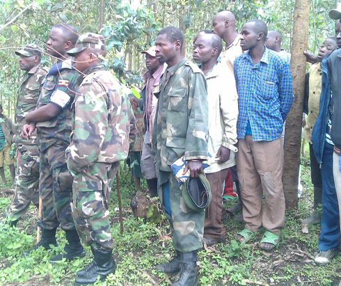 Cpl Karama ajyanwa kwerekana aho yafatiwe.