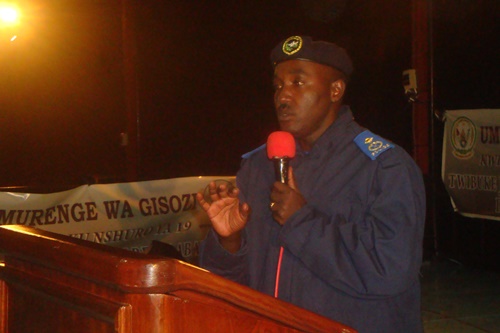ACP Badege atanga ikiganiro ku mutekano muri iki gihe.