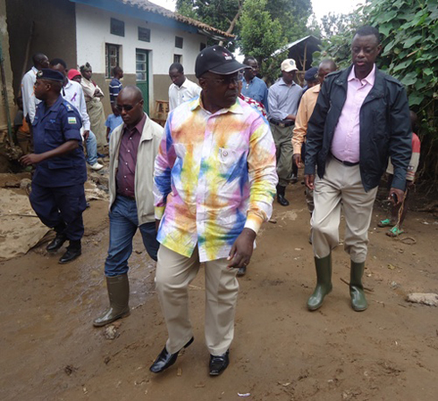 Minisitiri w'Intebe n'abandi baminisitiri basura ahangijwe n'ibiza