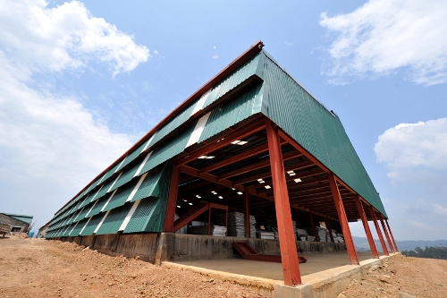 Uruganda ruzatunganya icyayi cya Mushubi rwubatswe na Sosiyete yitwa MIG.