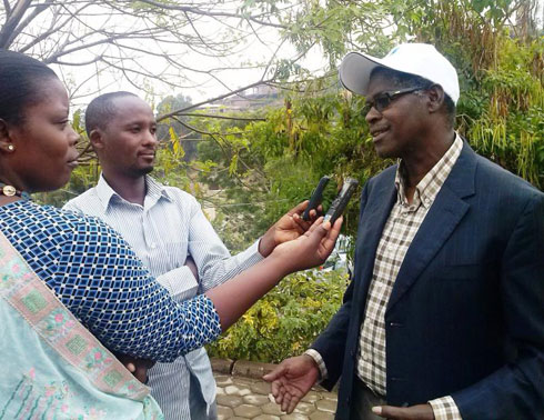 Depite Polisi Denis mu kiganiro n