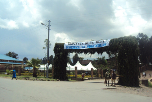Iyo winjiye mu mujyi wa Musanze uhita ubona ko bidasanzwe