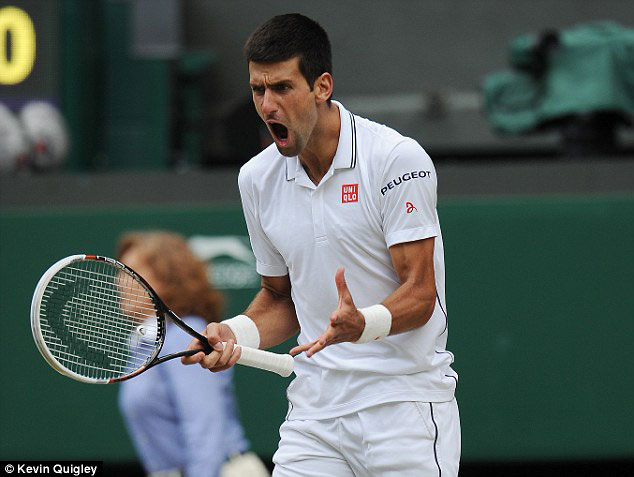 Djokovic w