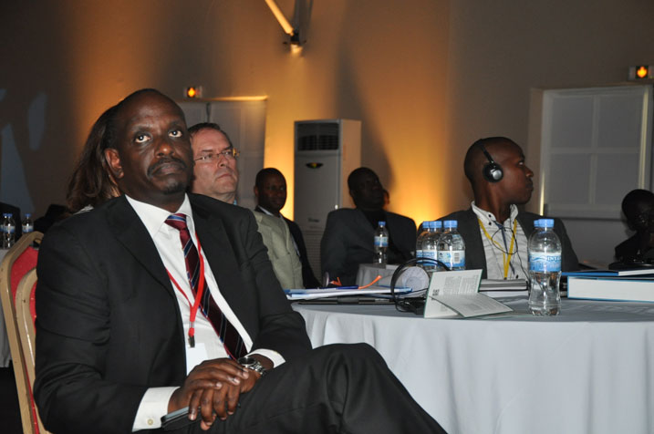 Umunyamabanga Mukuru wa EAC, Dr Richard Sezibera, ari mu bitabiriye inama.