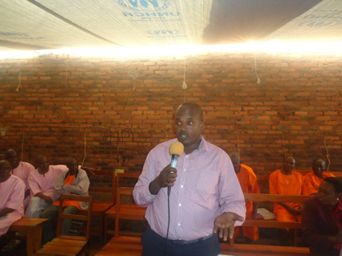 Umunyamabanga nshingwabikorwa w'umurenge wa Bugarama, Egide Gatera.