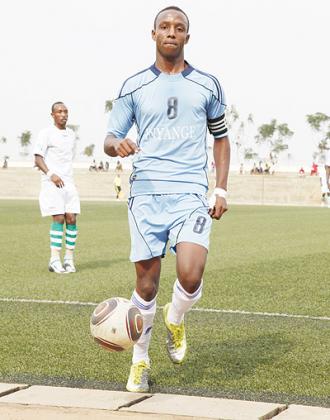 Emery Bayisenge ubwo yari mu ikipe y