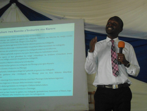 Eng. Ngabonziza ati gahunda y