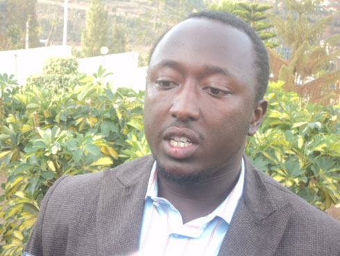 Eric Mahoro, umuyobozi wa Never Again Rwanda.